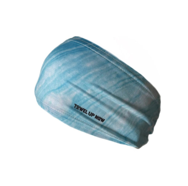 TowelUpNow Blue Marbleized Headband