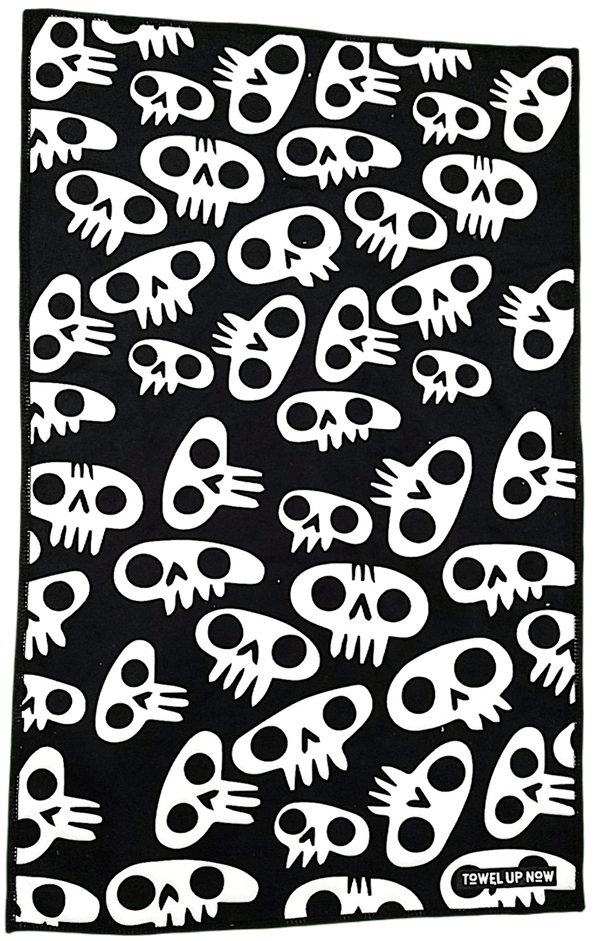 TowelUpNow Skulls Gym Towel