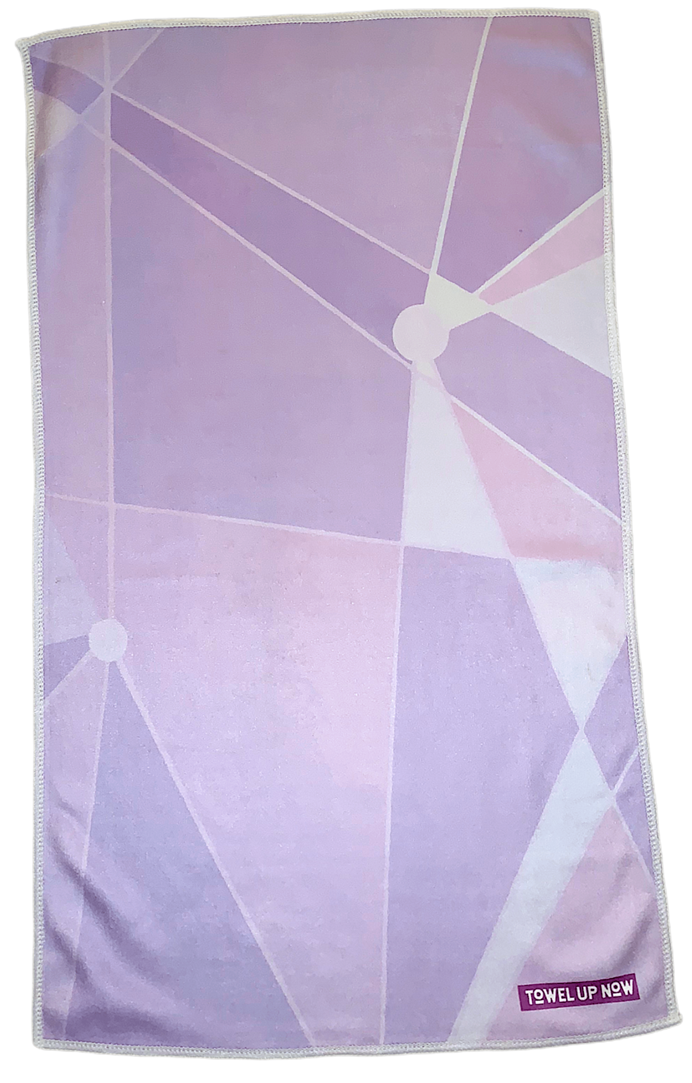 TowelUpNow Purple Wall Gym Towel