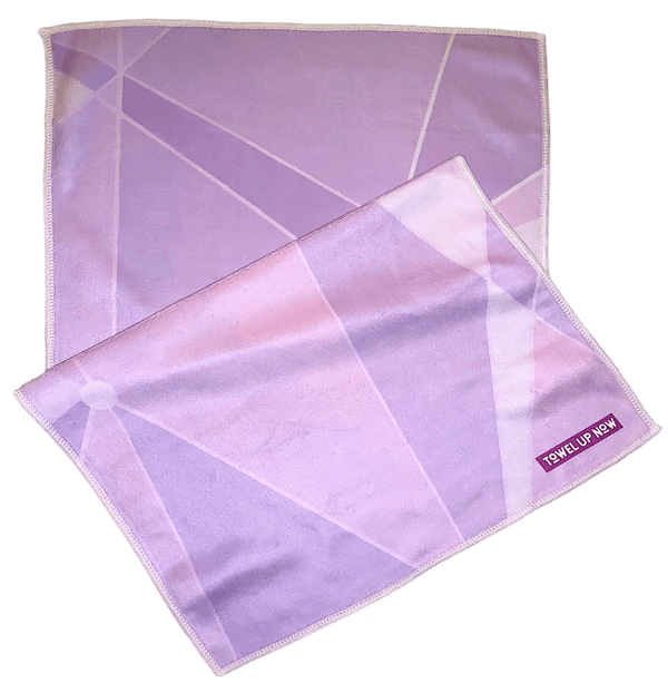 TowelUpNow Purple Wall Gym Towel