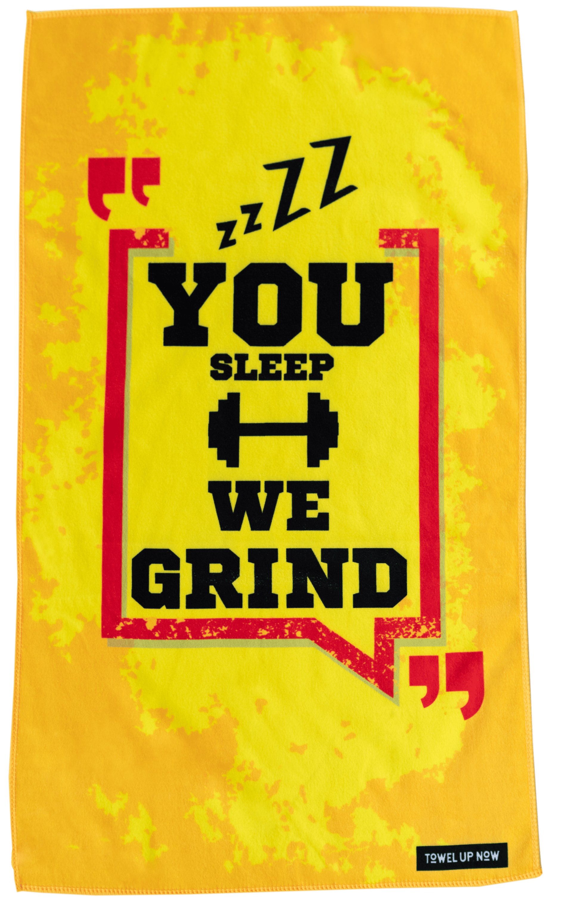 TowelUpNow You Sleep, We Grind Gym Towel