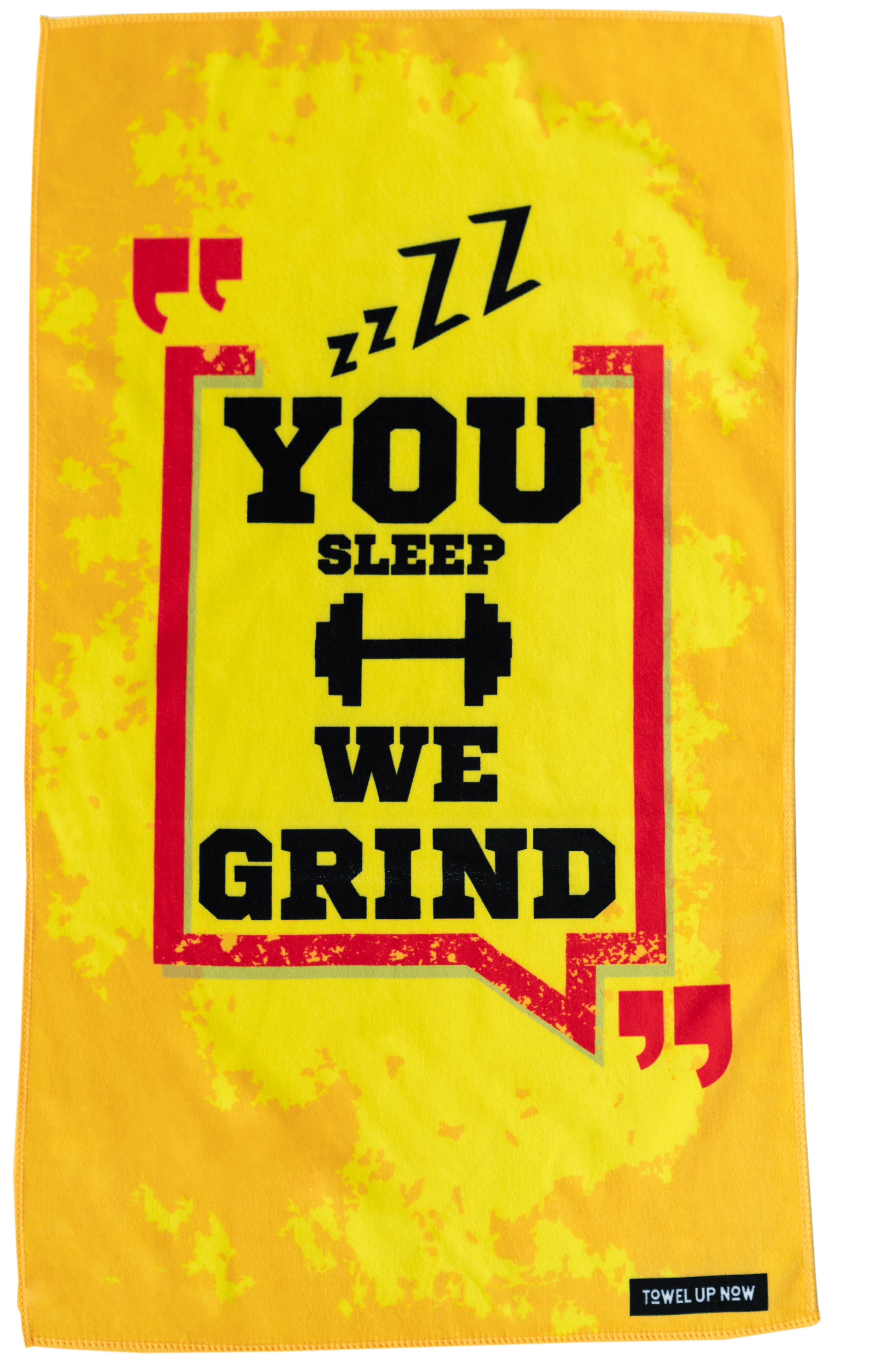 TowelUpNow You Sleep, We Grind Gym Towel