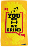 TowelUpNow You Sleep, We Grind Gym Towel