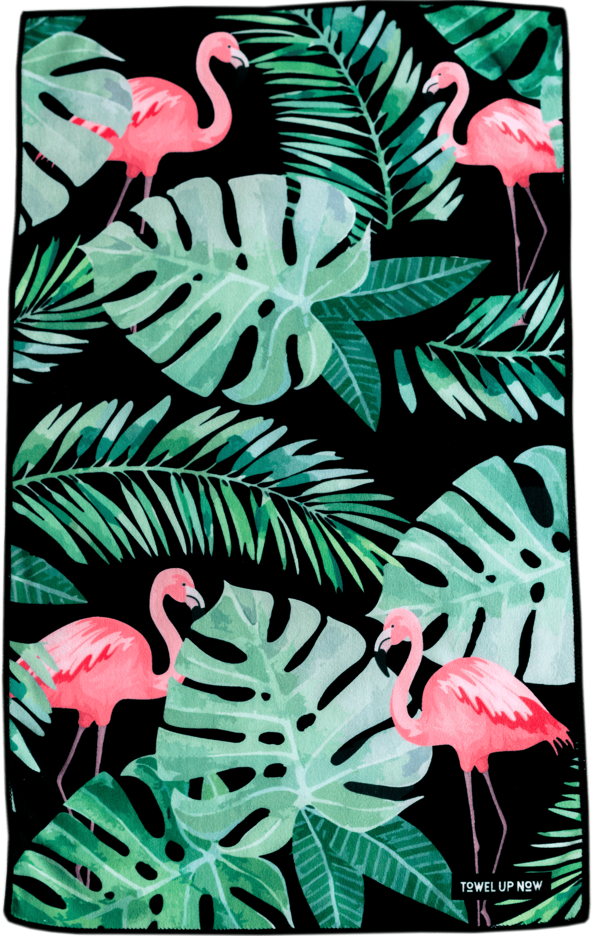 TowelUpNow Flamingo Vibe Gym Towel