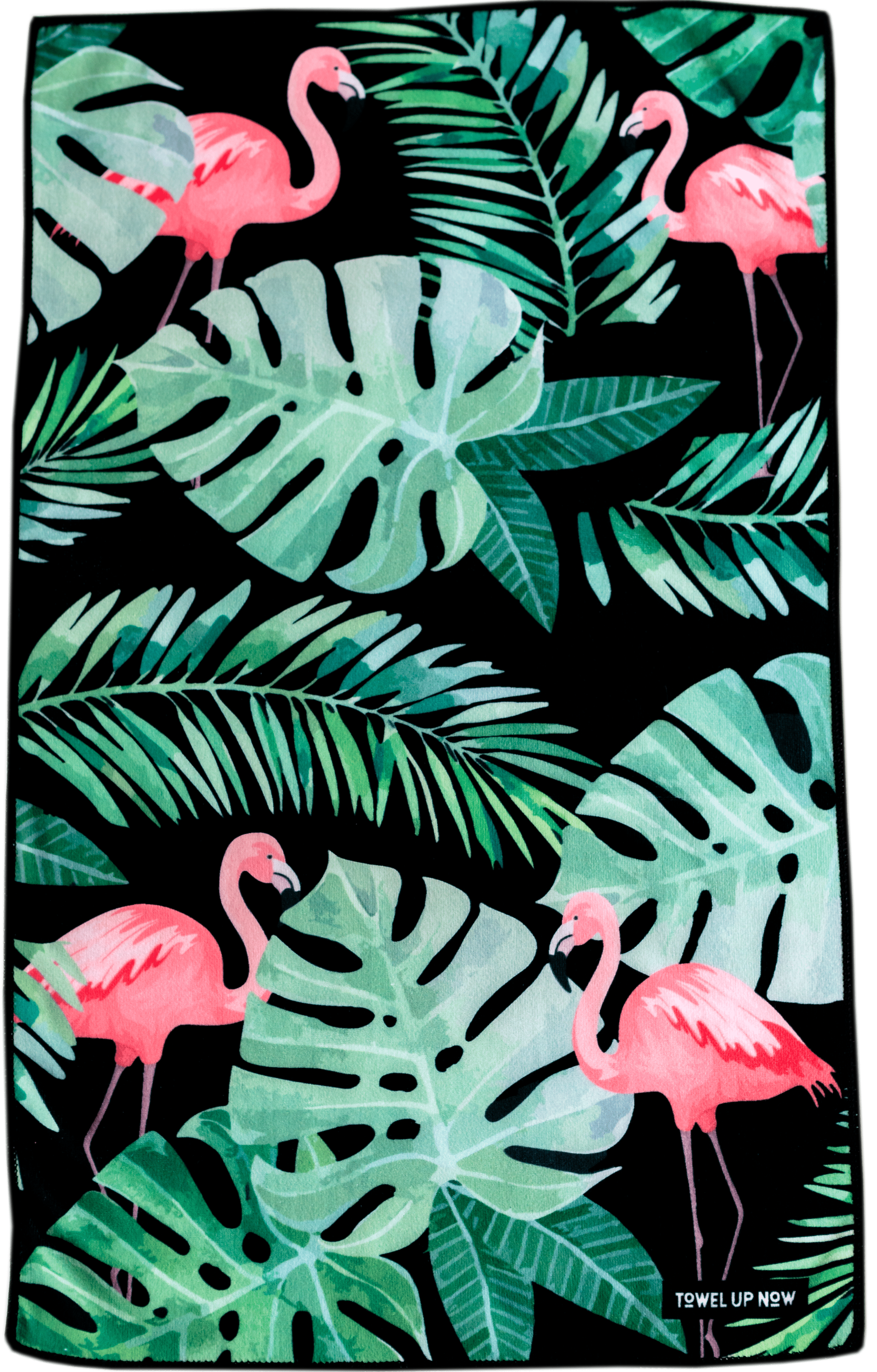 TowelUpNow Flamingo Vibe Gym Towel