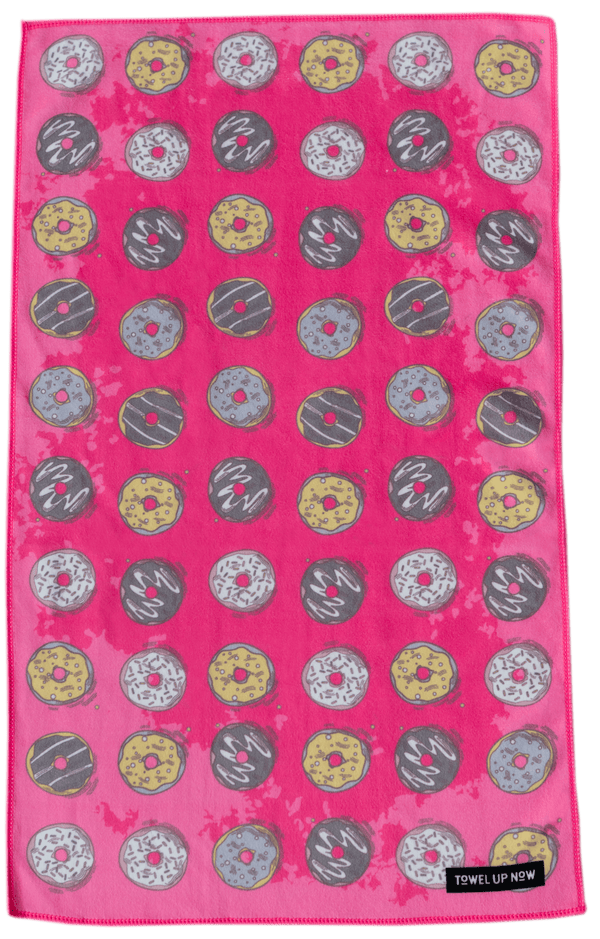TowelUpNow Crazy for Donuts Gym Towel