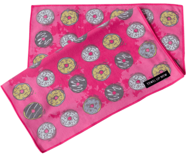 TowelUpNow Crazy for Donuts Gym Towel