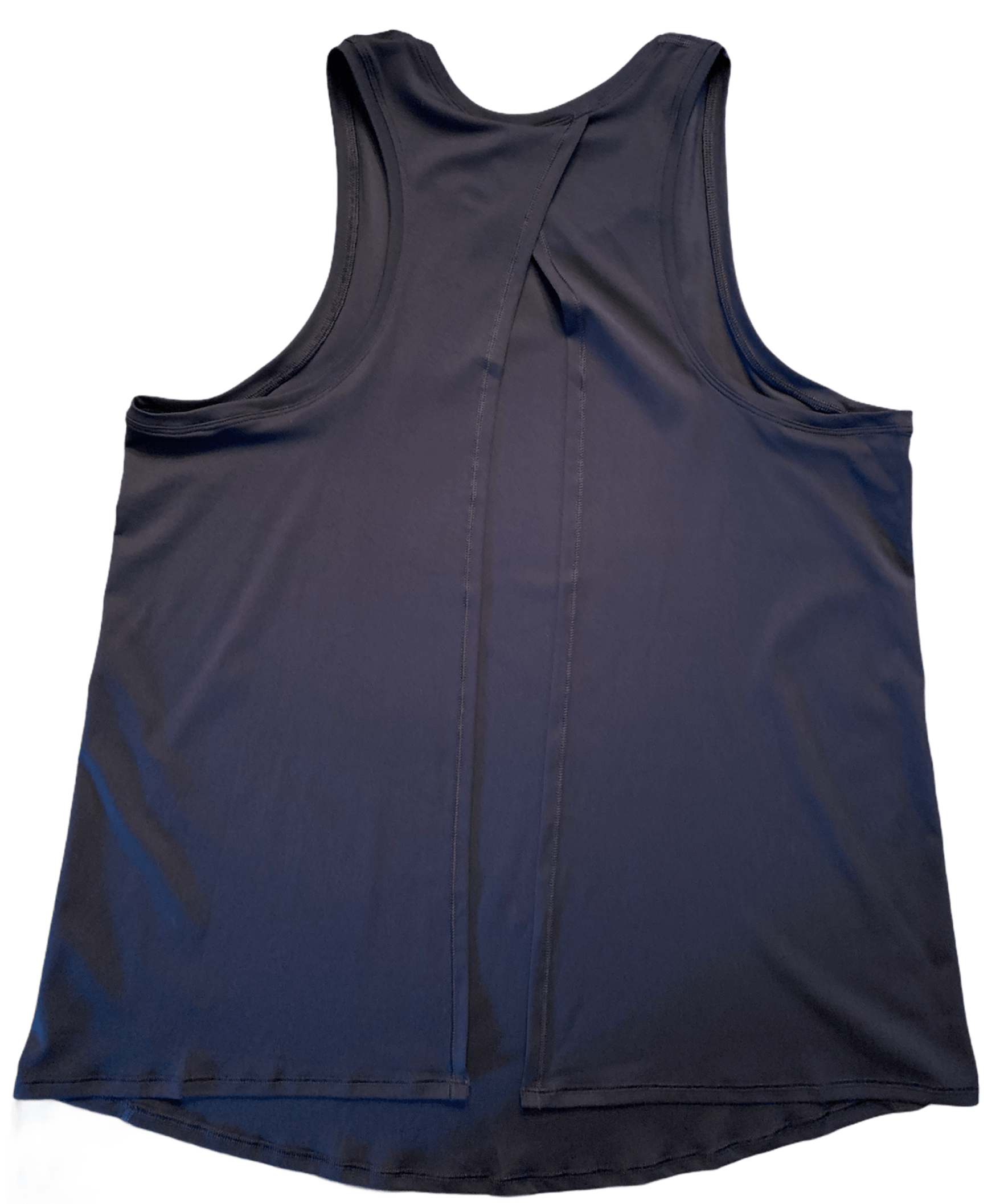 TowelUpNow Black Women's Cross-Tie Running Tank