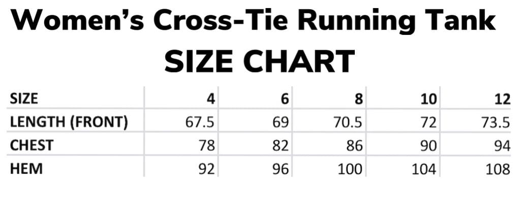 TowelUpNow Black Women's Cross-Tie Running Tank