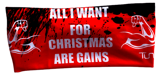 TowelUpNow Christmas Gains Headband