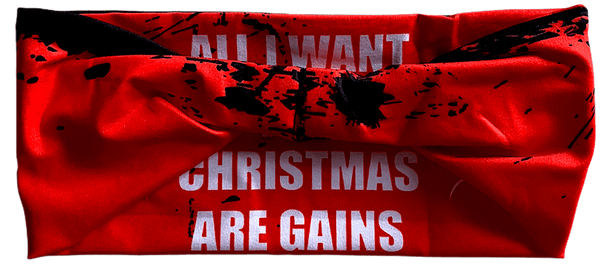 TowelUpNow Christmas Gains Headband
