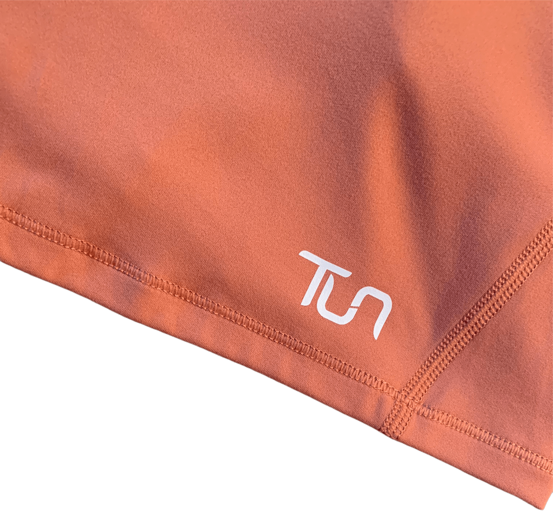 TowelUpNow Deep Coral Women's Cross-Tie Running Tank