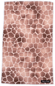 TowelUpNow Giraffe Spots Gym Towel