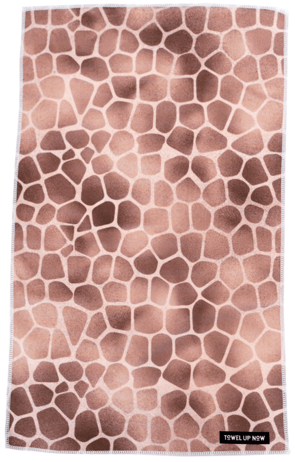 TowelUpNow Giraffe Spots Gym Towel