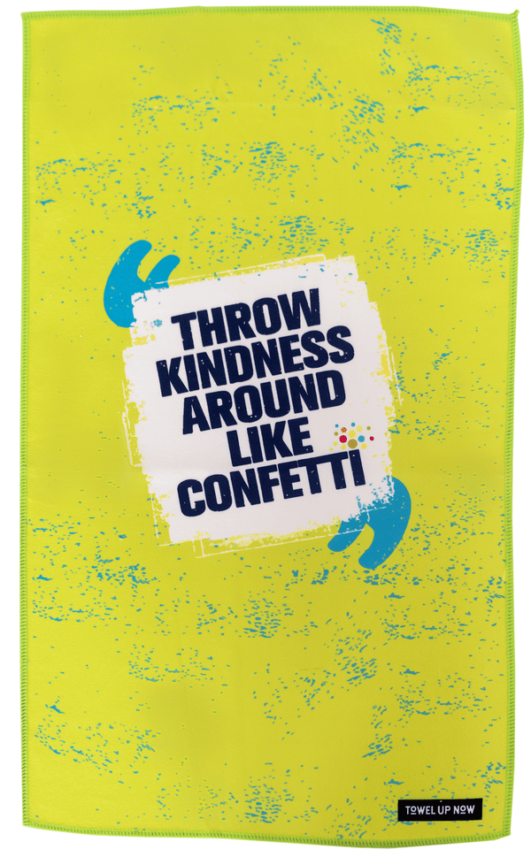 TowelUpNow Kindness Gym Towel