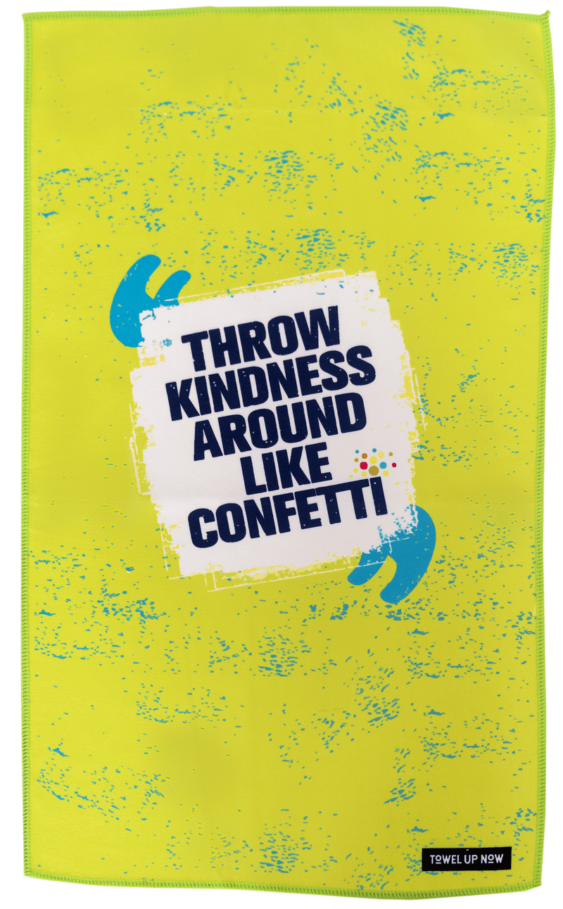 TowelUpNow Kindness Gym Towel