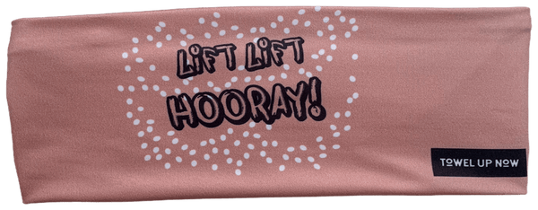 TowelUpNow Lift Lift Hooray! Headband
