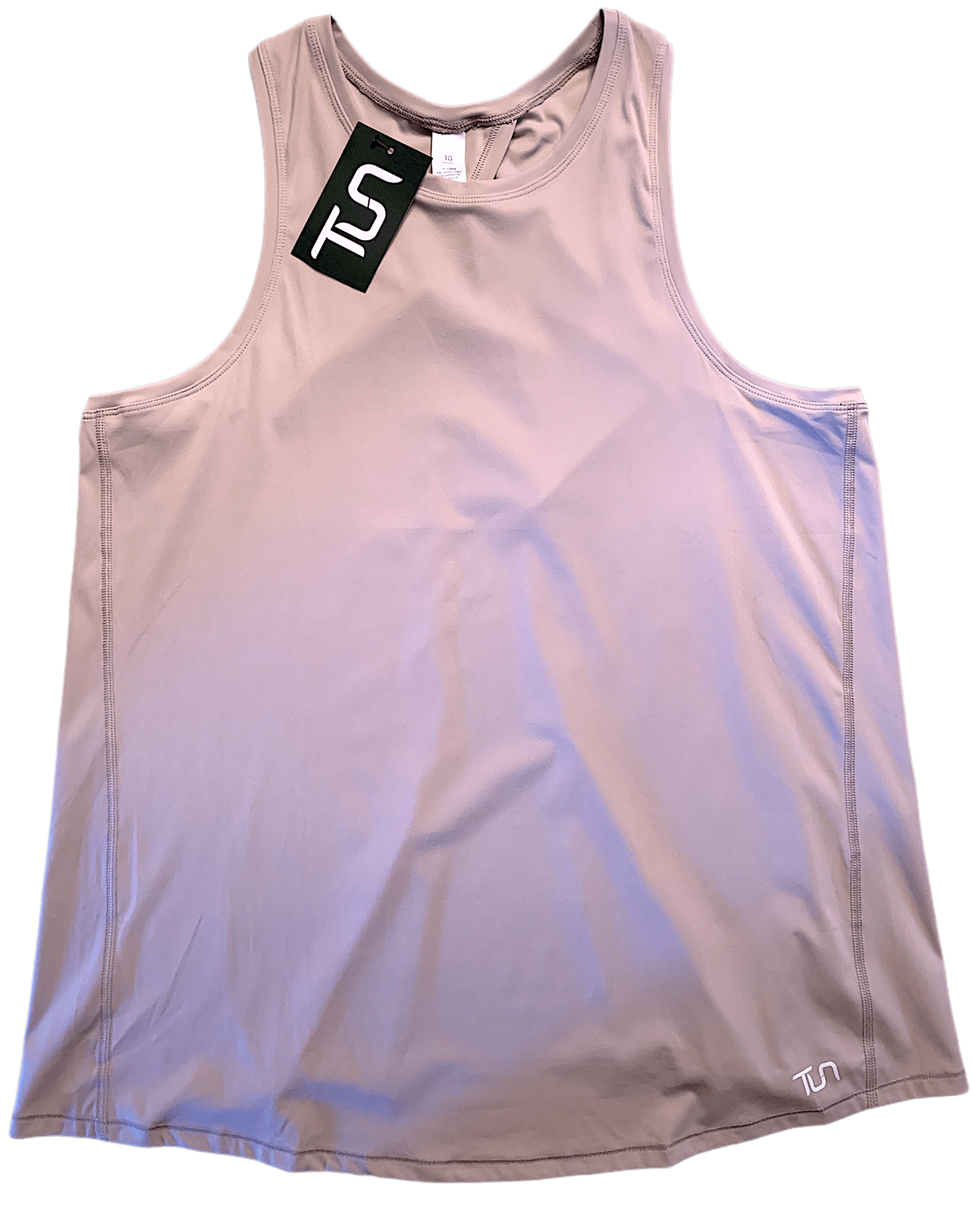 TowelUpNow Lilac Women's Cross-Tie Running Tank