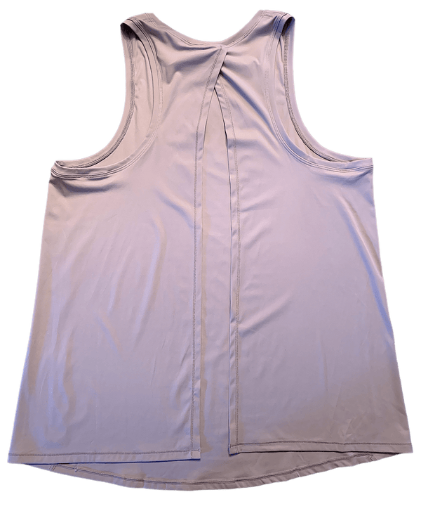 TowelUpNow Lilac Women's Cross-Tie Running Tank