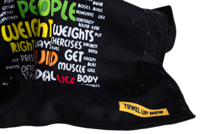 TowelUpNow Motivate Gym Towel