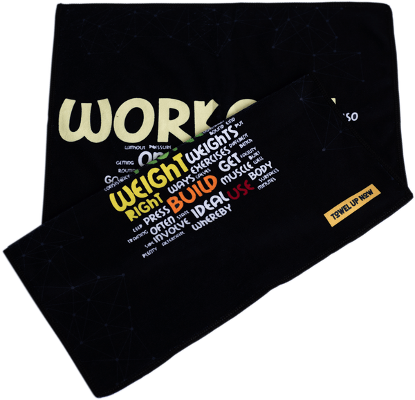 TowelUpNow Motivate Gym Towel