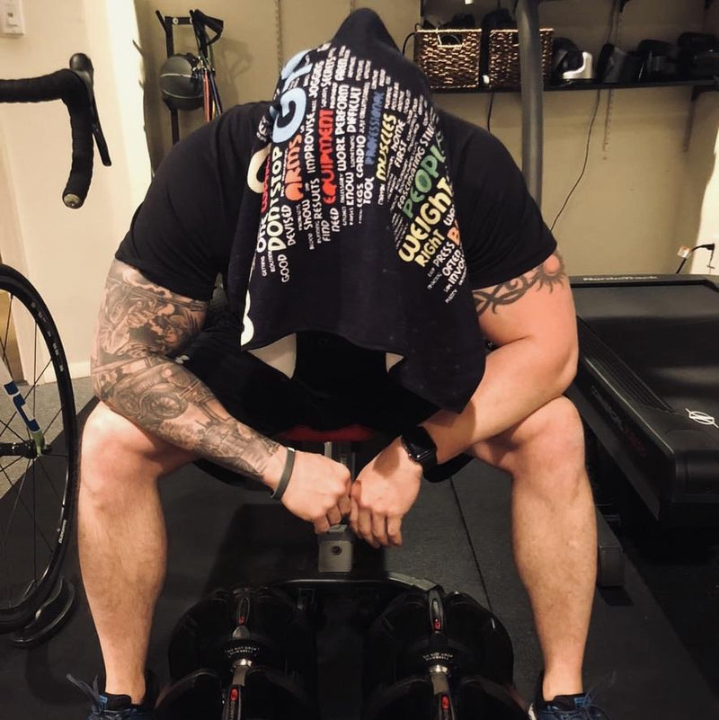 TowelUpNow Motivate Gym Towel