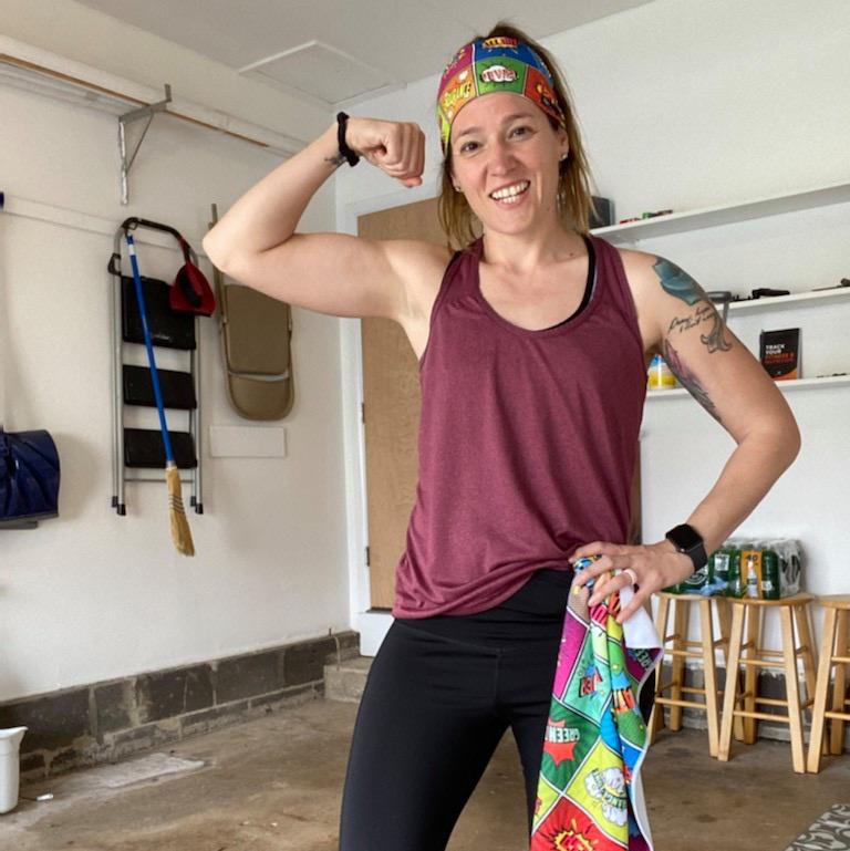 TowelUpNow Theory Inspired Gym Towel