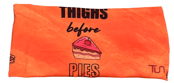 TowelUpNow Thighs Before Pies Headband