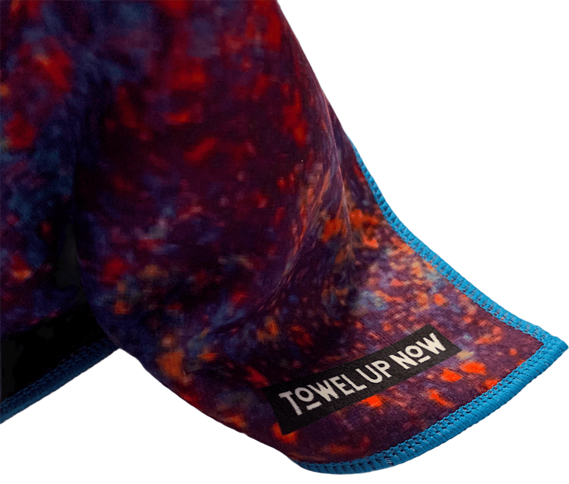TowelUpNow Tie Dye Splatter Gym Towel