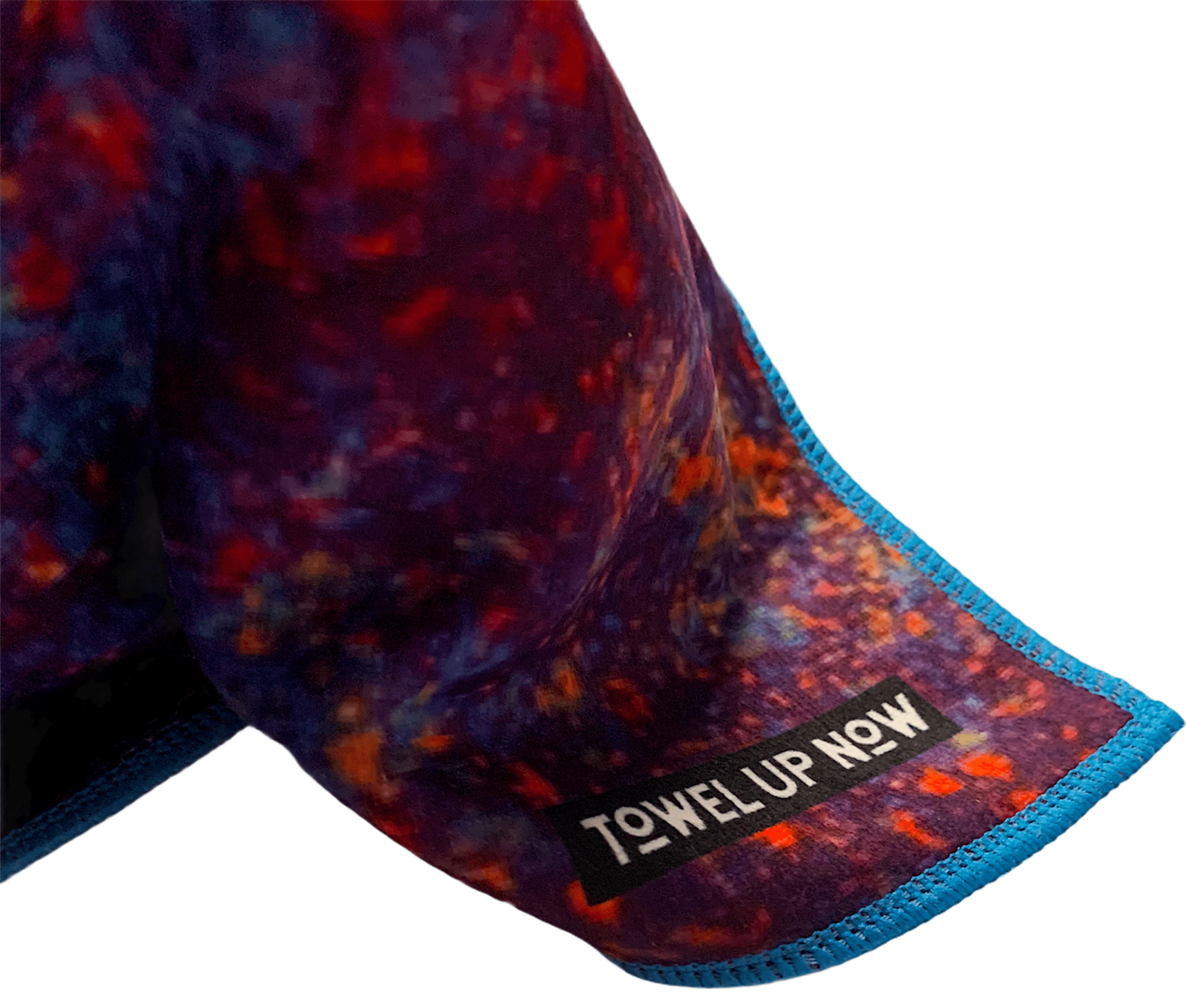 TowelUpNow Tie Dye Splatter Gym Towel